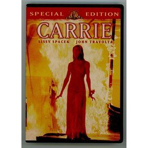 CARRIE SPECIAL EDITION 25th ANNIVERSARY DVD, Sissy Spacek, John Travolta, Stephe